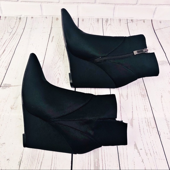 Zara Wedge Booties - Picture 6 of 8